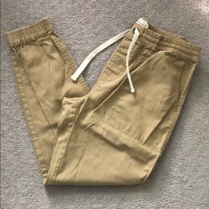Tan Penguin joggers